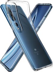 Spigen Liquid Crystal Xiaomi Mi 10 / Mi 10 Pro Crystal, läpinäkyvä hinta ja tiedot | Puhelimen kuoret ja kotelot | hobbyhall.fi
