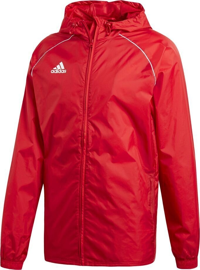 Adidas Jacket Core 18 Rn takki punainen CV3695. hinta ja tiedot | Miesten ulkoilutakit | hobbyhall.fi