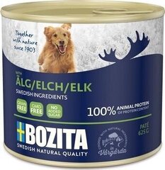 Säilykkeet koirille Bozita, hirvenlihalla, 625 g. hinta ja tiedot | Koiran märkäruoka | hobbyhall.fi