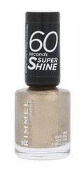 Rimmel 60 Seconds Super Shine 8 ml, 809 Kynsilakka hinta ja tiedot | Kynsilakat ja kynsienhoitotuotteet | hobbyhall.fi