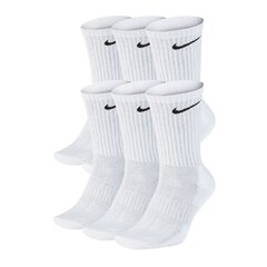 Nike sukat EVERYDAY CUSH CREW, valkoinen, hinta ja tiedot | Miesten sukat | hobbyhall.fi