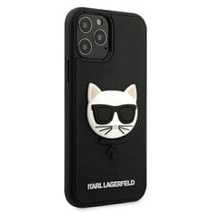 Puhelimen kotelo Karl Lagerfeld KLHCP12LCH3DBK iPhone 12 Pro Max 6.7", hinta ja tiedot | Puhelimen kuoret ja kotelot | hobbyhall.fi