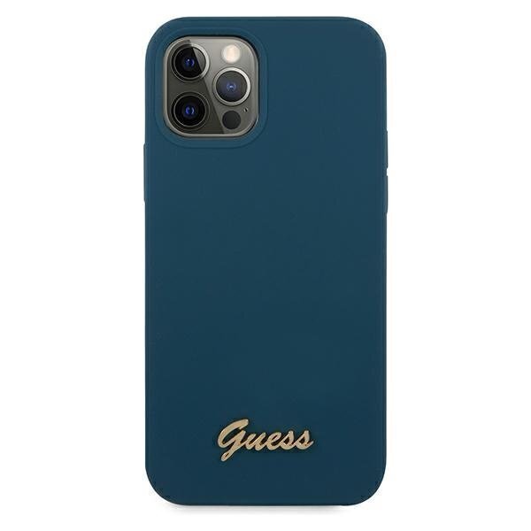 Puhelimen kotelo Guess GUHCP12LLSLMGBL iPhone 12 Pro Max 6.7", hinta ja tiedot | Puhelimen kuoret ja kotelot | hobbyhall.fi
