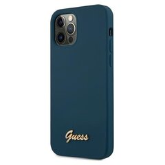 Puhelimen kotelo Guess GUHCP12LLSLMGBL iPhone 12 Pro Max 6.7", hinta ja tiedot | Puhelimen kuoret ja kotelot | hobbyhall.fi