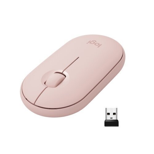 Logitech M350, vaaleanpunainen hinta ja tiedot | Hiiret | hobbyhall.fi