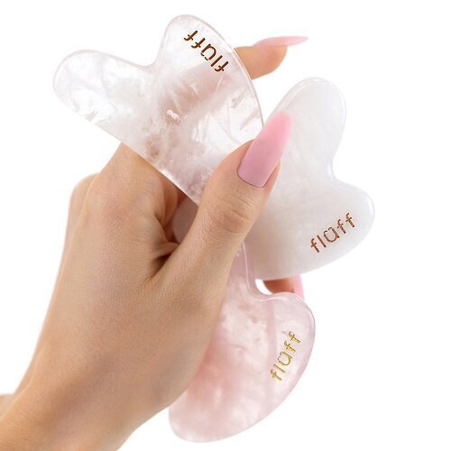 Fluff Gua Sha Stone hinta ja tiedot | Kasvojen puhdistus- ja hierontalaitteet | hobbyhall.fi