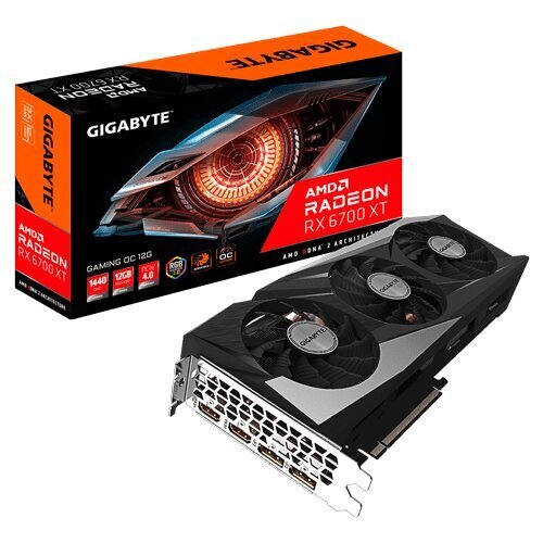 Gigabyte GV-R67XTGAMING OC-12GD, hinta ja tiedot | Näytönohjaimet | hobbyhall.fi