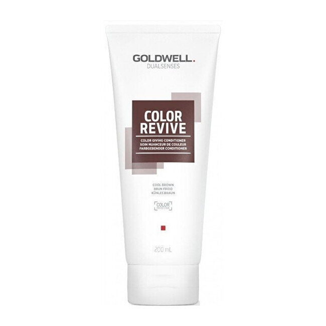 Värillisten hiusten värillinen hoitoaine Goldwell Dualsenses Color Revive 200 ml, Viileän ruskea, hinta ja tiedot | Hoitoaineet | hobbyhall.fi