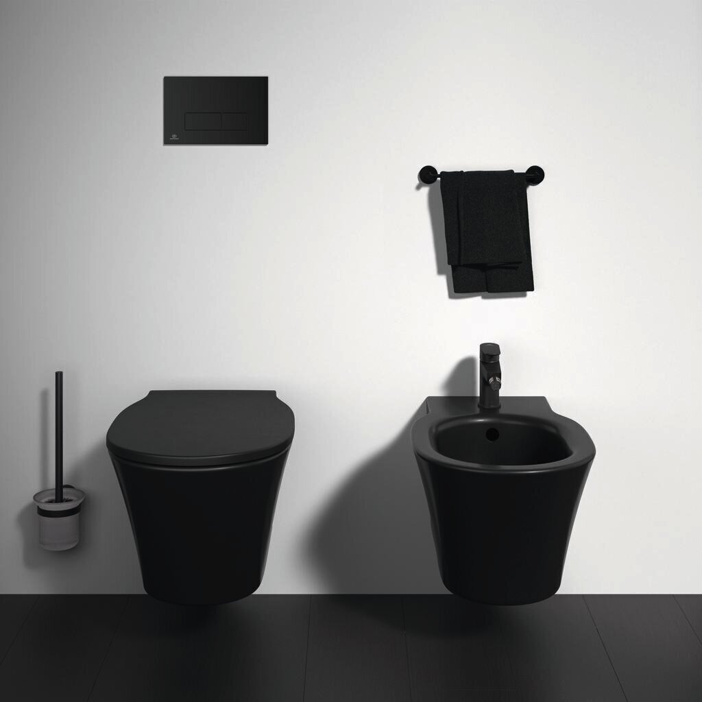 Huuhtelupainike Ideal Standard ProSys R0121A6, Oleas™ M2, musta hinta ja tiedot | WC-istuimen lisätarvikkeet | hobbyhall.fi