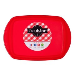 Ocuisine kuumuutta kestävä säiliö kannella, 28x20x8 cm hinta ja tiedot | Elintarvikkeiden säilytysastiat | hobbyhall.fi