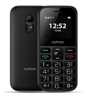 myPhone HaloA, Black hinta ja tiedot | Matkapuhelimet | hobbyhall.fi