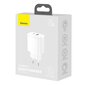 Alusta Kompakti pikalaturi USB Type C / USB 20 W 3 A Power Delivery Quick Charge 3.0 valkoinen (CCXJ B02) hinta ja tiedot | Puhelimen laturit | hobbyhall.fi