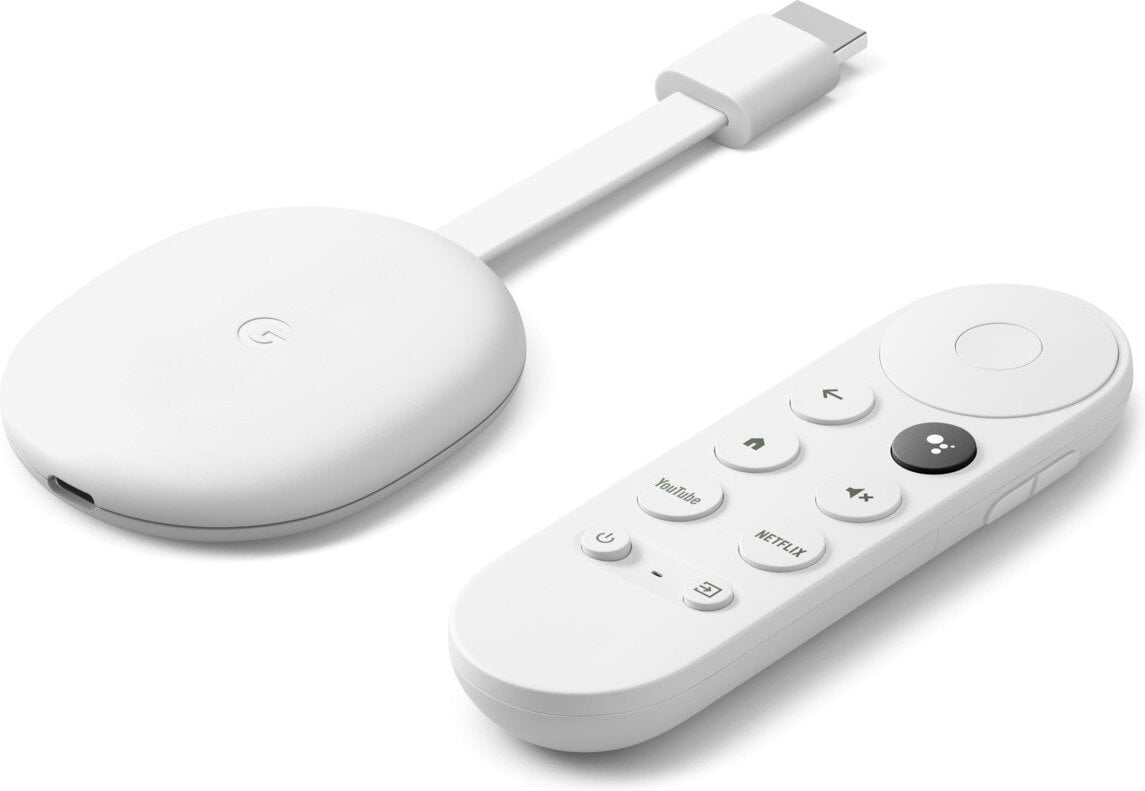 Google Chromecast GoogleTV: n kanssa, hinta ja tiedot | Mediasoittimet ja -tarvikkeet | hobbyhall.fi