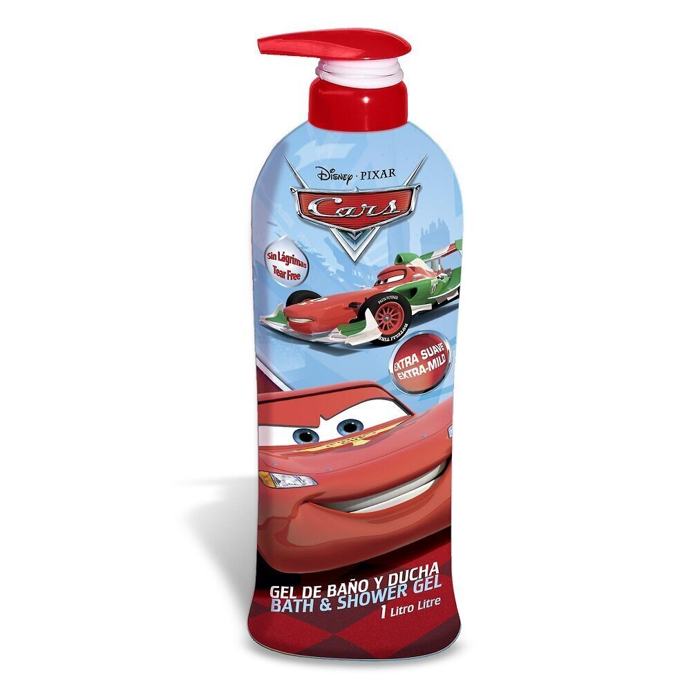 .Shampoo & Suihkugeeli Mondex Lorenay Cars, 1000 ml hinta ja tiedot | Lasten ja äitiysajan kosmetiikka | hobbyhall.fi
