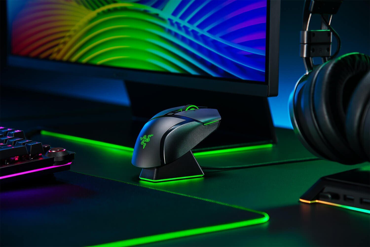 Razer Basilisk Ultimate, musta hinta ja tiedot | Hiiret | hobbyhall.fi