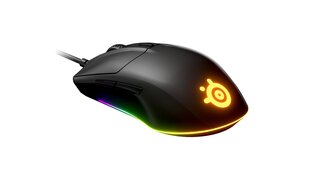 SteelSeries Rival 3, musta hinta ja tiedot | Hiiret | hobbyhall.fi