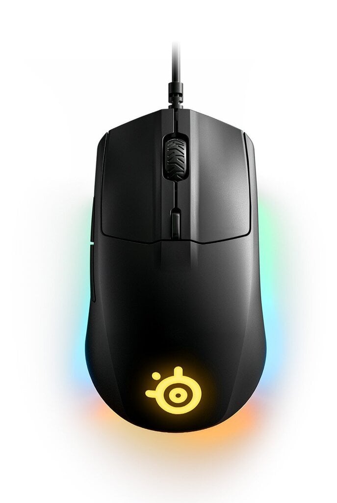 SteelSeries Rival 3, musta hinta ja tiedot | Hiiret | hobbyhall.fi