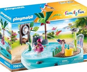 70610 Playmobil, hauska uima-allas, jossa vesi roiskuu hinta ja tiedot | LEGOT ja rakennuslelut | hobbyhall.fi