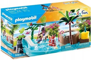 Playmobil Playmobil Lastenallas porealtaalla - 70611. hinta ja tiedot | LEGOT ja rakennuslelut | hobbyhall.fi