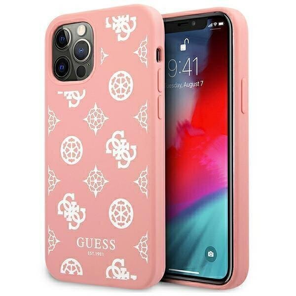 Puhelinkuori Guess GUHCP12LLSPEWPI iPhone 12 Pro Max 6,7 ''. hinta ja tiedot | Puhelimen kuoret ja kotelot | hobbyhall.fi