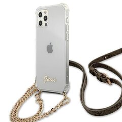 Puhelimen kotelo Guess GUHCP12MKC4GSGO iPhone 12/12 Pro 6.1''. hinta ja tiedot | Puhelimen kuoret ja kotelot | hobbyhall.fi