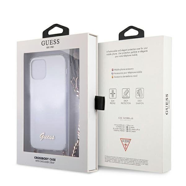 Puhelimen kotelo Guess GUHCP12MKC4GSGO iPhone 12/12 Pro 6.1''. hinta ja tiedot | Puhelimen kuoret ja kotelot | hobbyhall.fi