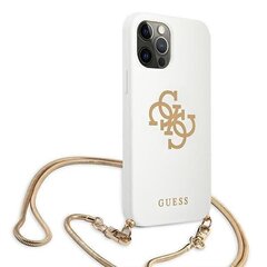 Puhelin kotelo Guess GUHCP12MLSC4GWH iPhone 12/12 Pro 6.1". hinta ja tiedot | Puhelimen kuoret ja kotelot | hobbyhall.fi