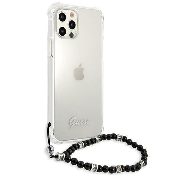 Puhelinkuori Guess GUHCP12MKPSBK iPhone 12/12 Pro 6.1 ''. hinta ja tiedot | Puhelimen kuoret ja kotelot | hobbyhall.fi