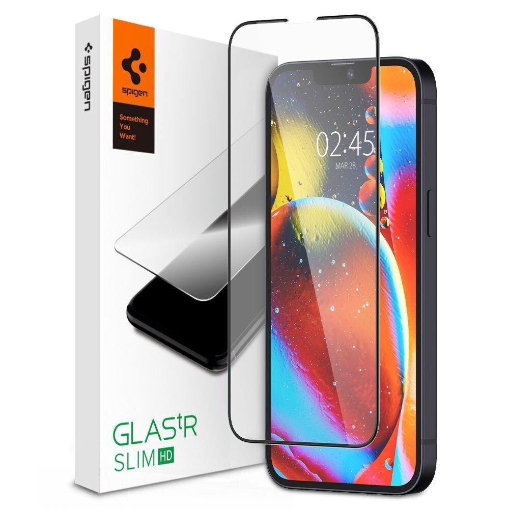 Näytönsuoja Spigen Glass TR Slim FC karkaistu lasi, sopii iPhone 13 Pro Maxille, hinta ja tiedot | Näytönsuojakalvot ja -lasit | hobbyhall.fi