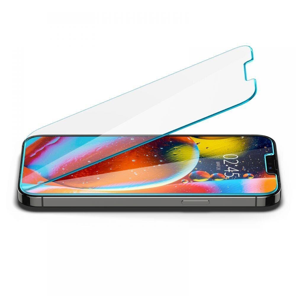 Karkaistu lasi näytönsuoja Spigen Glass TR ohut karkaistu lasi, sopii iPhone 13 Pro Max, hinta ja tiedot | Näytönsuojakalvot ja -lasit | hobbyhall.fi