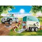 70511 PLAYMOBIL® Country, Auto poniperävaunulla hinta ja tiedot | LEGOT ja rakennuslelut | hobbyhall.fi