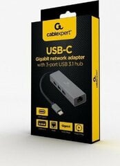 Adapteri Gembird USB C hinta ja tiedot | Gembird Tietokoneiden lisävarusteet | hobbyhall.fi