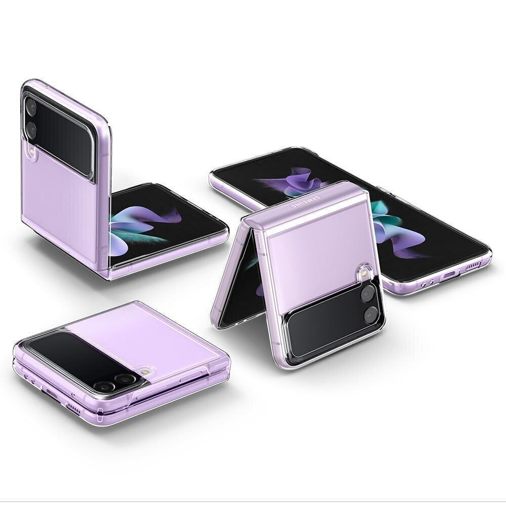 Puhelinkotelo Spigen Airskin, malli Samsung Galaxy Z Flip 3, läpinäkyvä hinta ja tiedot | Puhelimen kuoret ja kotelot | hobbyhall.fi