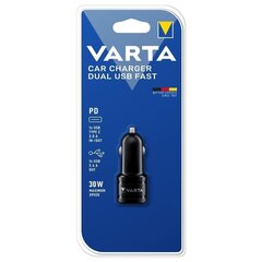 VARTA autolaturi 30W, USB, USB C hinta ja tiedot | Puhelimen laturit | hobbyhall.fi