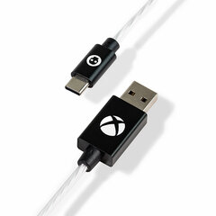 Xbox-kaukosäätimen latauskaapeli Numskull LED Type-C. hinta ja tiedot | Pelikonsolitarvikkeet | hobbyhall.fi