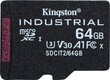 Kingston SDCIT2 64 Gt (+ SD sovitin) hinta ja tiedot | Kameran muistikortit | hobbyhall.fi