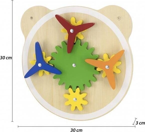 .Puinen riippuseinäpeli - Windmill Error hinta ja tiedot | Kehittävät lelut | hobbyhall.fi