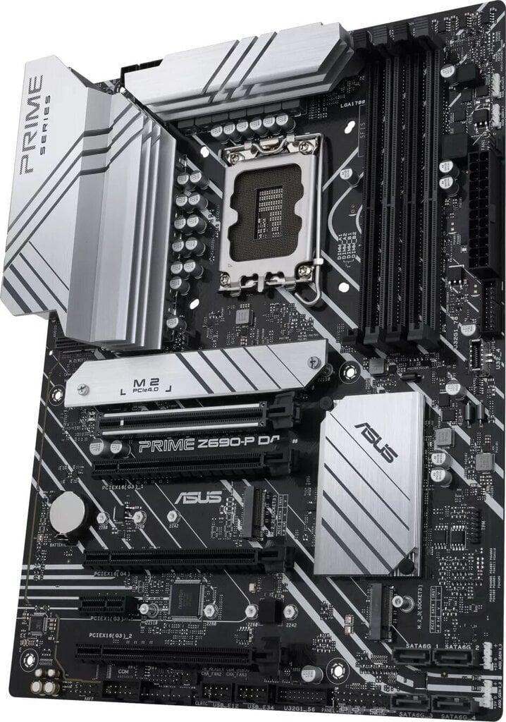 Emolevy Asus Prime Z690-P D4. hinta ja tiedot | Emolevyt | hobbyhall.fi