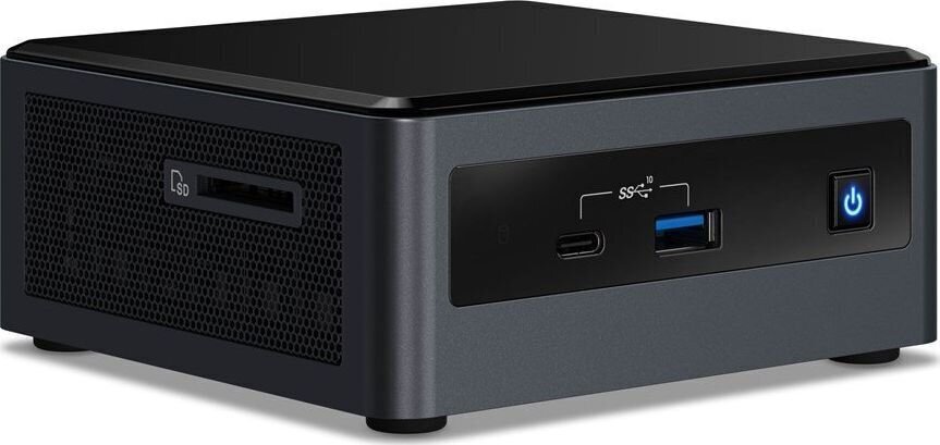 Intel BXNUC10I3FNHN2 Windows 10. hinta ja tiedot | Pöytätietokoneet | hobbyhall.fi