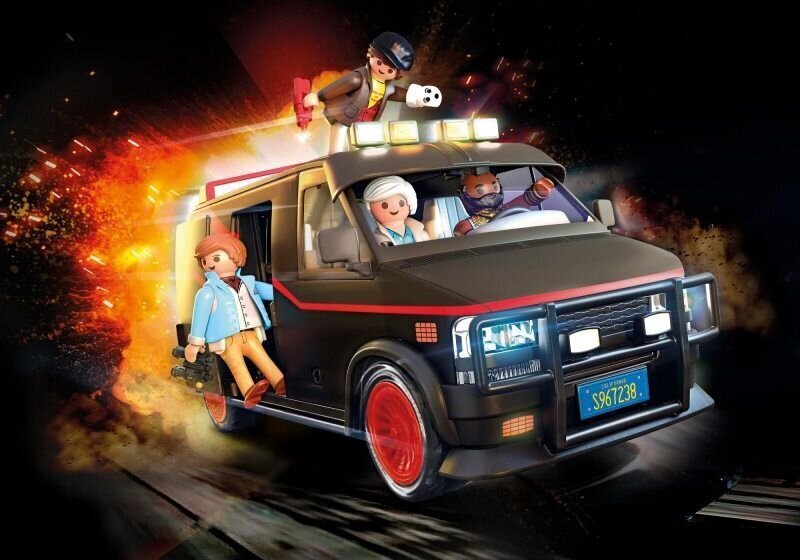 70750 PLAYMOBIL® A-Team pakettiauto, pakettiauto hinta ja tiedot | LEGOT ja rakennuslelut | hobbyhall.fi