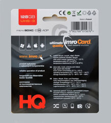 ImroCard, 128 GB + sovitin. hinta ja tiedot | Puhelimen muistikortit | hobbyhall.fi