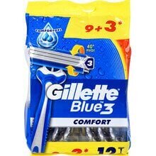 Miesten kertakäyttöiset partaveitset Gillette Blue3 Comfort, 12 kpl hinta ja tiedot | Parranajo ja karvanpoisto | hobbyhall.fi