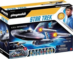70548 PLAYMOBIL® Star Trek avaruusalus NCC-1701 hinta ja tiedot | LEGOT ja rakennuslelut | hobbyhall.fi