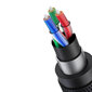 Kaapeli AUX mini jack 3.5mm cable (male) - 3.5mm mini jack (male) 3m black (AV183) hinta ja tiedot | Puhelinkaapelit | hobbyhall.fi