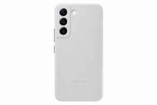 VS901LJE Nahkakuoret Samsung Galaxy S22 Light Gray hinta ja tiedot | Puhelimen kuoret ja kotelot | hobbyhall.fi