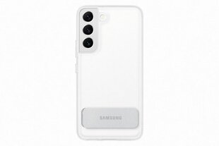 Kirkas seisova kansi Samsung Galaxy S22:lle, läpinäkyvä. hinta ja tiedot | Puhelimen kuoret ja kotelot | hobbyhall.fi