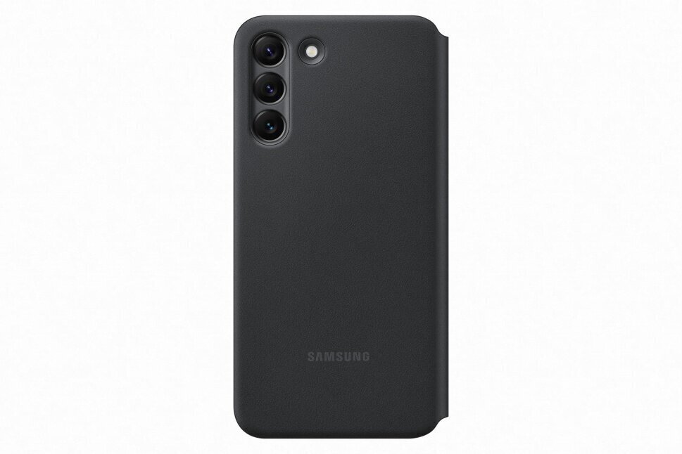Smart LED -suojakotelo Samsung Galaxy S22 Plus, musta. hinta ja tiedot | Puhelimen kuoret ja kotelot | hobbyhall.fi