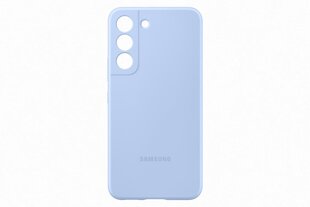 Samsung Galaxy S22 silikonikuori, taivaansininen. hinta ja tiedot | Puhelimen kuoret ja kotelot | hobbyhall.fi