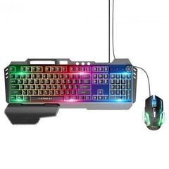 hoco, GM12 Pelisetti 2in1 RGB-näppäimistö + hiiri, hinta ja tiedot | Näppäimistöt | hobbyhall.fi