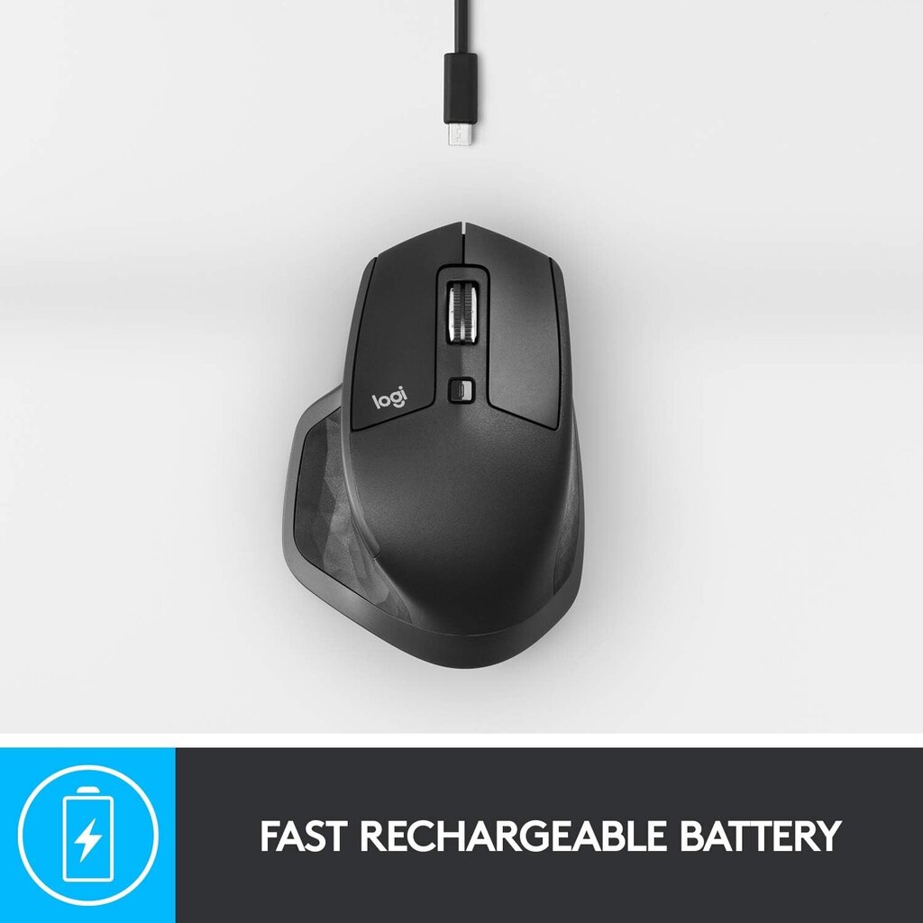 Logitech MX Master 2S, musta hinta ja tiedot | Hiiret | hobbyhall.fi